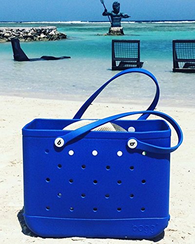 BOGG BAG Original X Large Waterproof Washable Tip Proof Durable Open Tote Bag for the Beach Boat Pool Sports 19x15x9.5