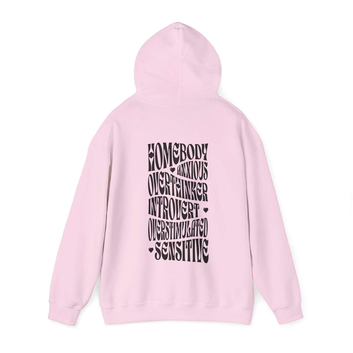 All The Things Unisex Heavy Blend™ Hooded Sweatshirt - Homebody, Anxious, Overthinker, Introvert, Overstimulated, Sensitive