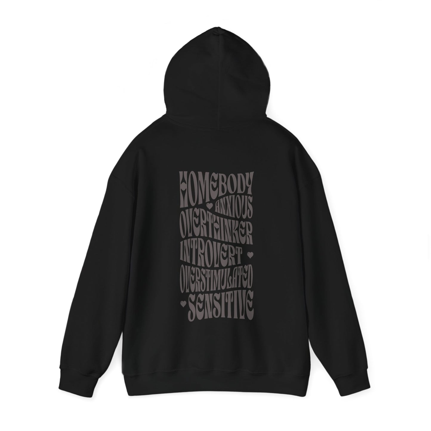 All The Things Unisex Heavy Blend™ Hooded Sweatshirt - Homebody, Anxious, Overthinker, Introvert, Overstimulated, Sensitive