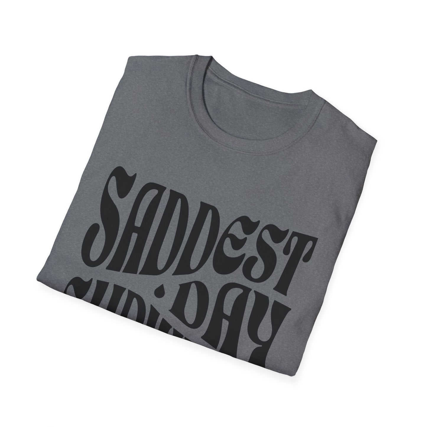 Saddest Day Survivor Unisex Softstyle T-Shirt - Grief, Death, Love, Loss