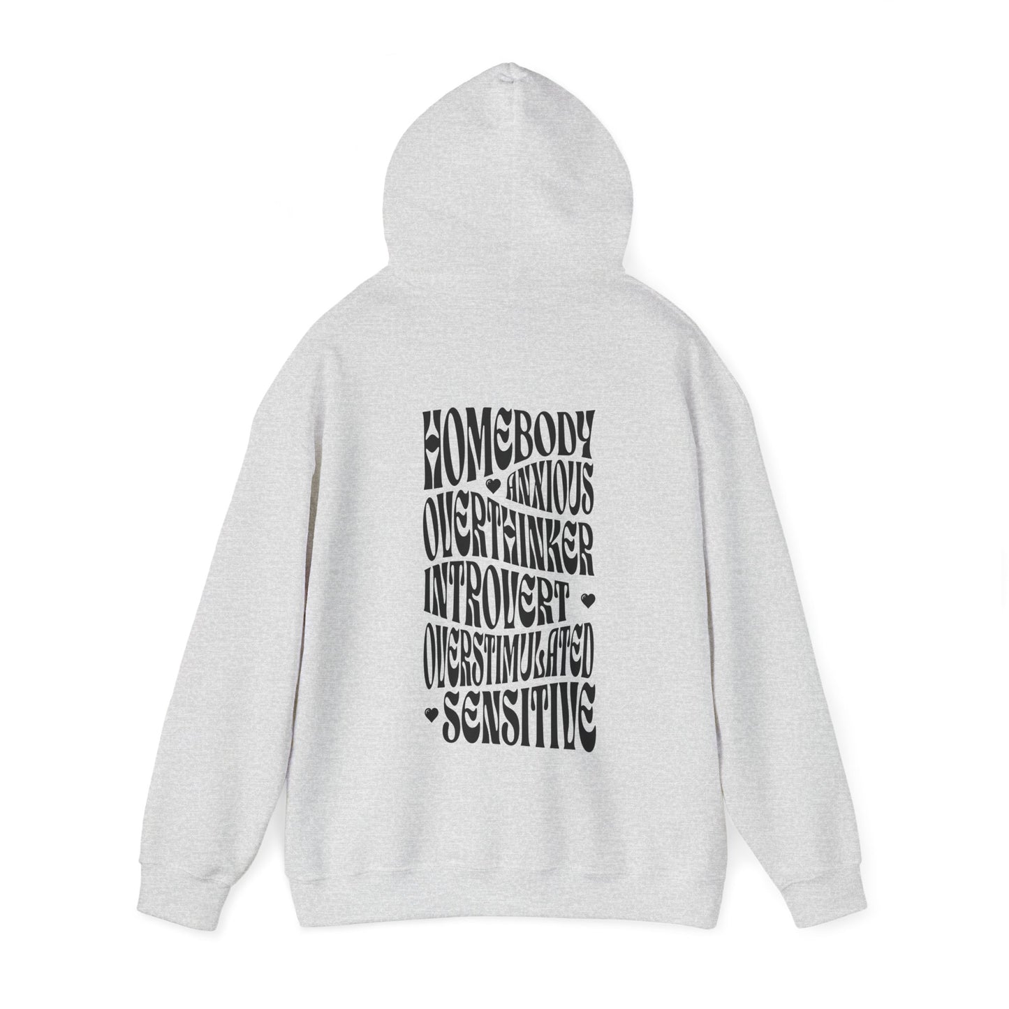 All The Things Unisex Heavy Blend™ Hooded Sweatshirt - Homebody, Anxious, Overthinker, Introvert, Overstimulated, Sensitive