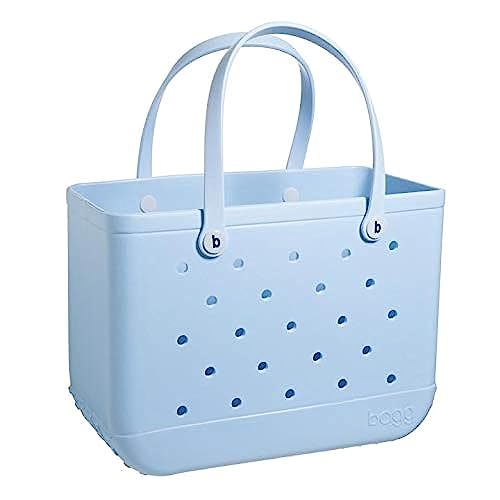 BOGG BAG Original X Large Waterproof Washable Tip Proof Durable Open Tote Bag for the Beach Boat Pool Sports 19x15x9.5