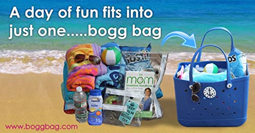 BOGG BAG Original X Large Waterproof Washable Tip Proof Durable Open Tote Bag for the Beach Boat Pool Sports 19x15x9.5