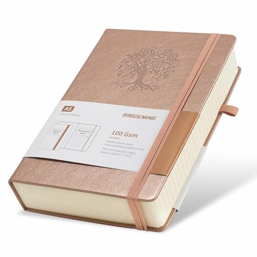 Lined Journals Notebook for Writing Women - 360 Pages,A5 College Ruled 100gsm Lined Paper,Diary,Note Books for Note Taking,Large Soft Cover Journal for Women, 5.75'' X 8.38'' (Purple, A5)