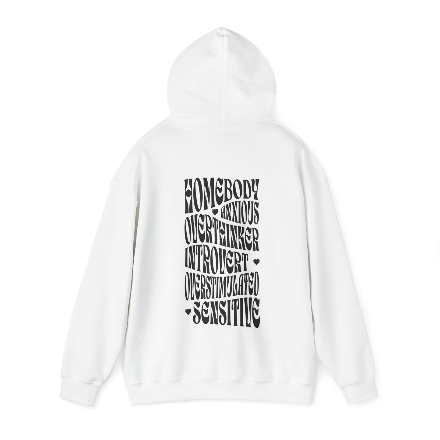 All The Things Unisex Heavy Blend™ Hooded Sweatshirt - Homebody, Anxious, Overthinker, Introvert, Overstimulated, Sensitive