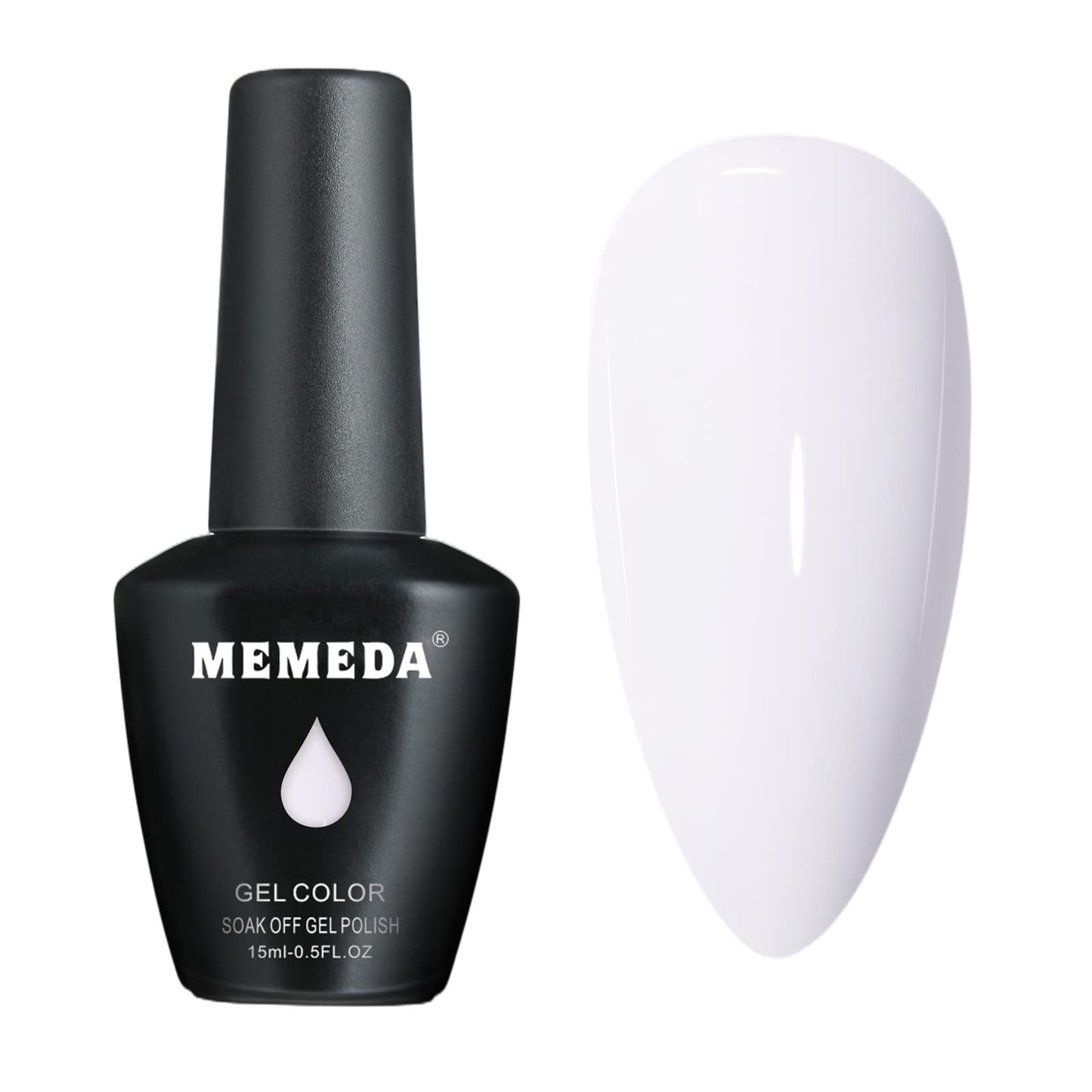 MEMEDA Gel Nail Polish, Neutral Gel Polish, Nude Gel Polish, 0.5 fl oz