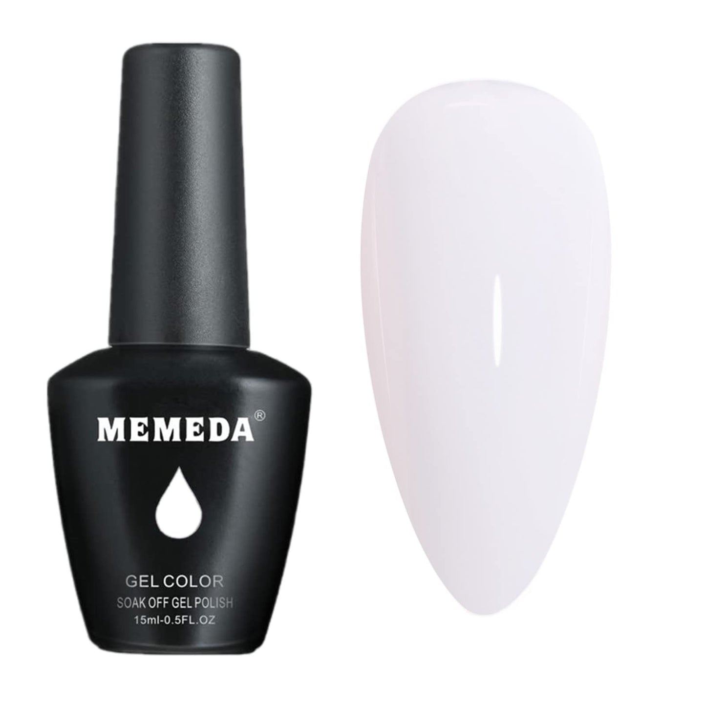 MEMEDA Gel Nail Polish, Neutral Gel Polish, Nude Gel Polish, 0.5 fl oz