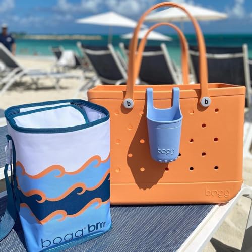 BOGG BAG Original X Large Waterproof Washable Tip Proof Durable Open Tote Bag for the Beach Boat Pool Sports 19x15x9.5