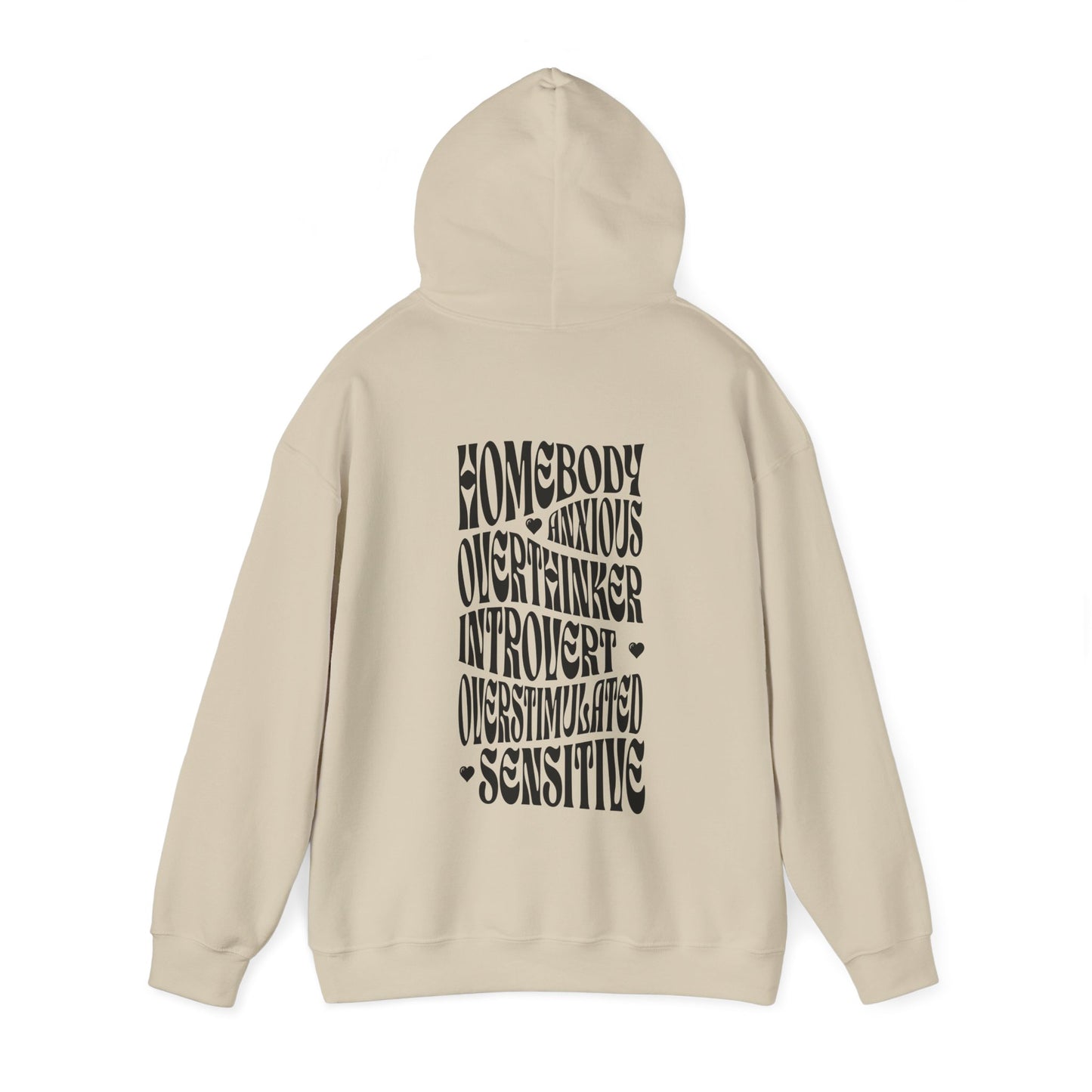 All The Things Unisex Heavy Blend™ Hooded Sweatshirt - Homebody, Anxious, Overthinker, Introvert, Overstimulated, Sensitive