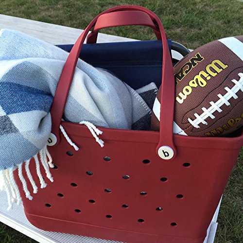 BOGG BAG Original X Large Waterproof Washable Tip Proof Durable Open Tote Bag for the Beach Boat Pool Sports 19x15x9.5